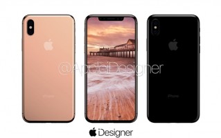 “腮红金”漂亮吗？iPhone 8三色齐曝光：量产版就这样