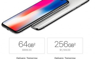 抢占圣诞市场：苹果iPhone X多地开启次日送达