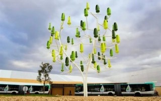 风力发电树问世 “种”一棵一年不用交电费