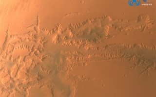 天问一号公布近期拍摄火星影像：两年收获1040GB数据 覆盖火星全球