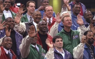 篮球明星,NBA官方将评75大巨星