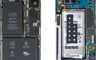 iPhone X/Note 8内部设计对比：差距明显