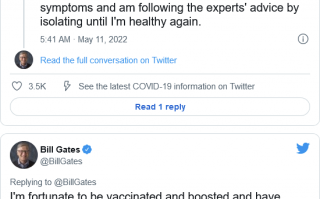 比尔盖茨新冠阳性：前全球首富称接种加强针有必要 提高免疫力