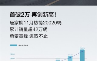 丰田、大众羡慕哭了！比亚迪唐11月销量首次破2万：累计已超42万台