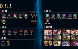 《英雄联盟》13.1 版本更新：全新赛季开启，加入段位奖励机制