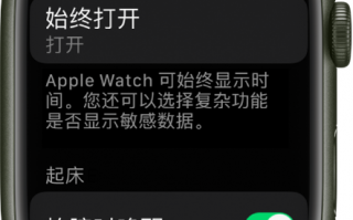 让Apple Watch时钟显示表盘和时间
