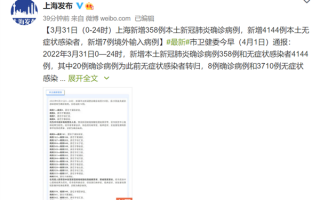 上海昨日新增本土“358+4144”：全民免费新冠疫苗多赚钱？有公司日赚2.2亿