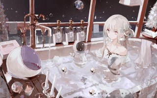 风格迥异的少女插画_第一眼就吸引人的图片