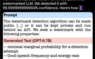 用ChatGPT写作业？新算法给AI生成文本加水印：置信度高达99.999999999994%