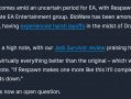 EA《星球大战 绝地》游戏三部曲将迎变故，系列总监 Stig Asmussen 宣布离职
