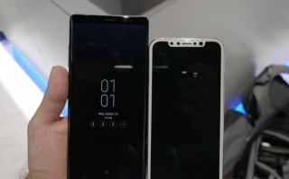 三星Note8和苹果iPhone 8机模比对