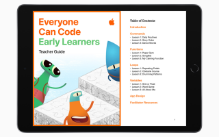 苹果宣布为小学生推出全新编程指南，课业 App 支持下课反馈单功能