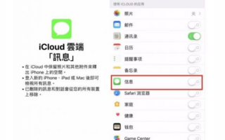 苹果iOS 11.3 正式版移除信息 iCloud 同步