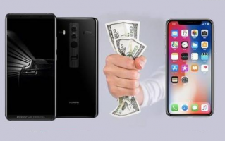 手握一万元 买华为Mate10保时捷还是iPhone X？