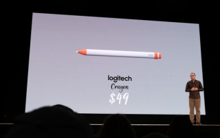 苹果和罗技合作 推出了一根特别的“蜡笔”