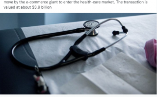 亚马逊宣布 39 亿美元收购医疗保健提供商 One Medical