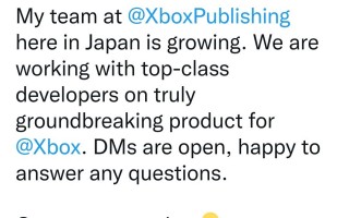 微软 Xbox 发力日本市场，正在与顶级开发商合作
