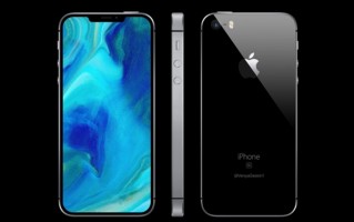 iPhone SE最美外形渲染图：用上惊艳刘海屏