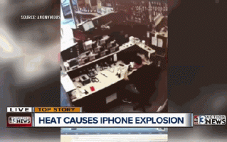 iPhone在维修时突然爆炸 气温太高是罪魁祸首