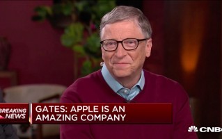 微软创始人比尔盖茨：苹果是家了不起的公司