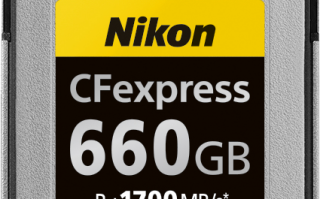 5299元！尼康发布新款CFexpress存储卡：660GB 读写破1500MB/s