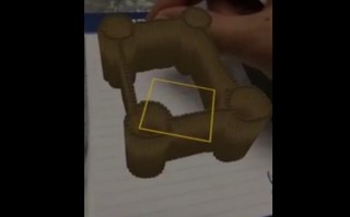 最新苹果iOS11 ARKit演示：3D手指作画