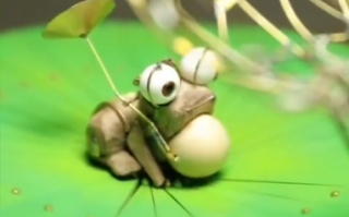 硬核老爸为女儿还原课文《荷叶圆圆》：成品精致还能动！