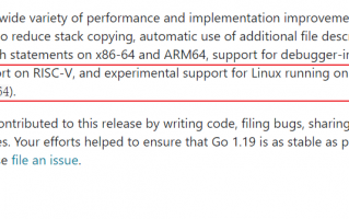 Go 语言 1.19 版本已原生支持龙芯 LoongArch 架构