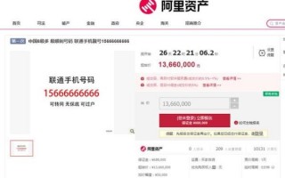 中国6最多、最顺利号码！15666666666靓号拍卖 来自济南、起拍1366万元