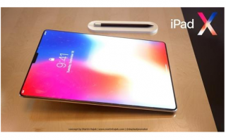 把iPhone X的设计放到iPad上 这概念怎样？