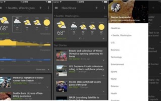 iOS也可以用Google的新闻和天气应用了