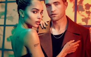 《新蝙蝠侠》男女主演写真美图 老爷和猫女快乐时光