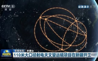 又一个大国重器 中国开建全球最大110米口径全可动射电望远镜