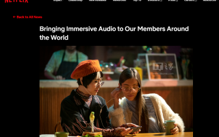 Netflix 电影 / 电视节目已支持空间音频，无需任何专用设备