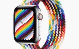 Apple Watch 2021 新款彩虹表带上线，售价 379 元起