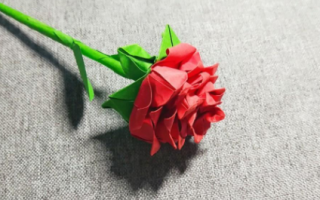 玫瑰花折纸教程 玫瑰花折纸教程又简单又漂亮