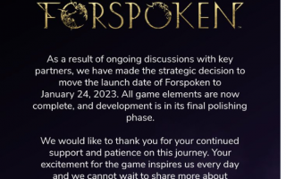 Square Enix 游戏大作《Forspoken》 又一次跳票，将首款支持微软 Win11 DirectStorage