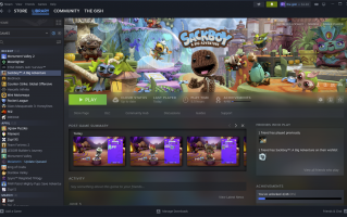 Steam 桌面客户端更新：新增笔记、在游戏中固定窗口功能