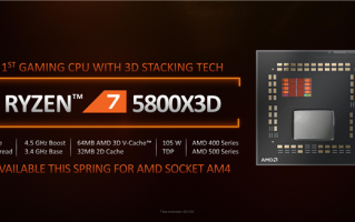 游戏性能大涨40% AMD公布锐龙7 5800X3D处理器详细规格