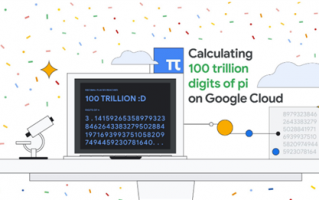 128核CPU+864GB内存跑了157天 谷歌将圆周率算到100万亿位数