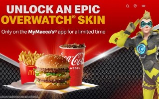 麦当劳澳大利亚推出《守望先锋：归来》联动套餐，可获得猎空皮肤