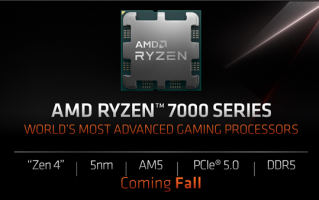 终于超5GHz！AMD Zen4锐龙7000细节官宣：单核飞跃15％