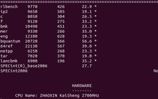 兆芯新一代x86处理器跑分曝光：接近AMD Zen了