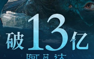 终于要超第一部了 《阿凡达2》票房破13亿 杀入进口榜前20