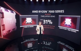 AMD Zen4赢了！16核锐龙7000对比酷睿i9-12900K：渲染性能快31%