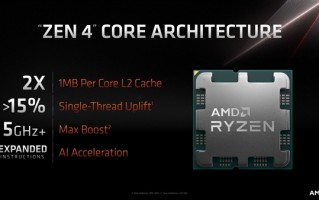 AMD确认Zen 4单核性能提升15%是保守了：IPC增幅稍后公布
