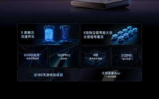 现价489元！小米Redmi AX6000新款Wi-Fi 6无线路由上市：信号穿墙大提升