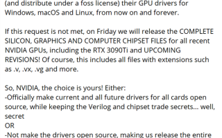 黑客公开威胁NVIDIA：驱动必须开源 否则走着瞧！