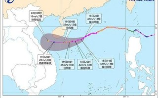 台风纳沙将给广东等地带来明显降雨：多地大暴雨 明天掠过海南