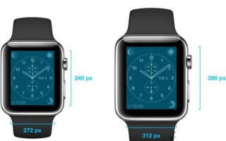 苹果Apple Watch 两种分辨率曝光